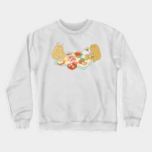 Frog picnic Crewneck Sweatshirt